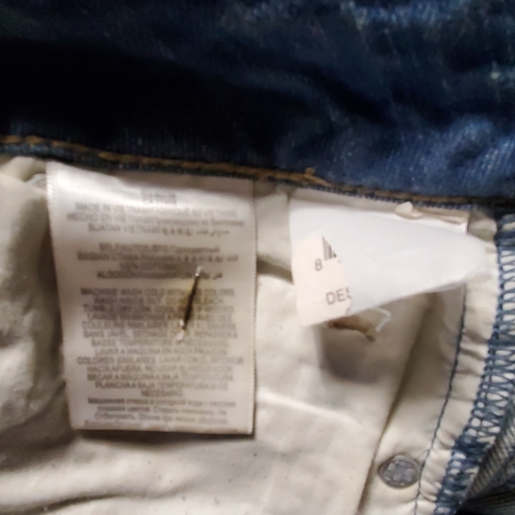 BCBGeneration Womens Lace Inset Boyfriend Jean - Picture 8 of 8